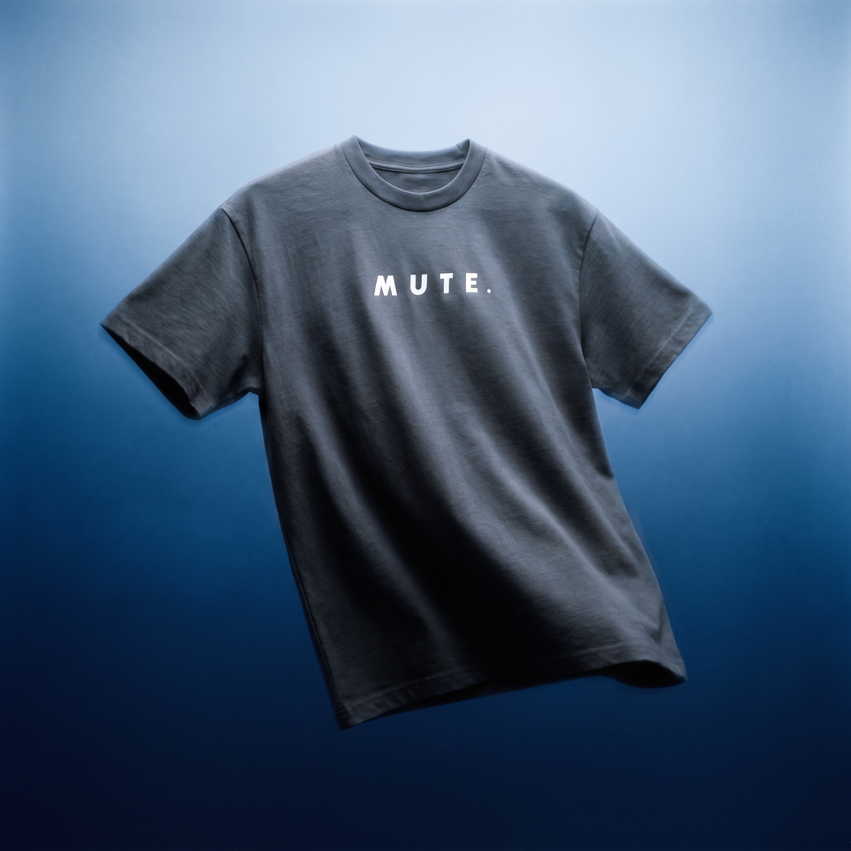 M U T E. Signature Chest Tee