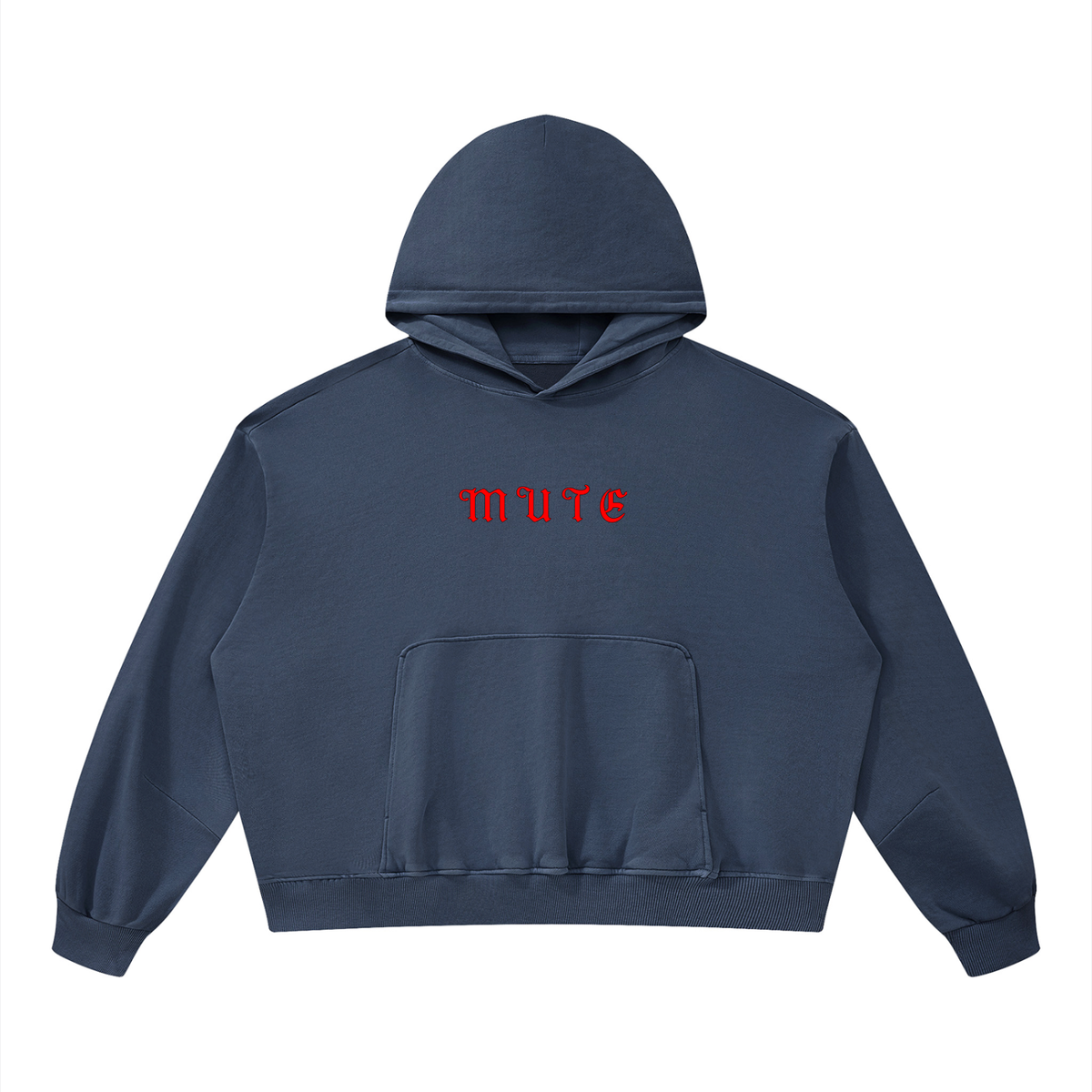 Unisex Boxy Vintage Washed Hoodie