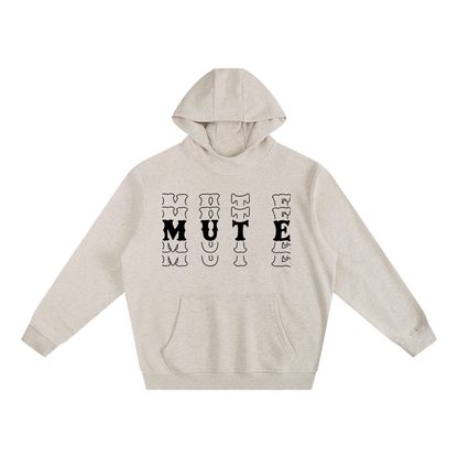 Fleeced High Neck Hoodie